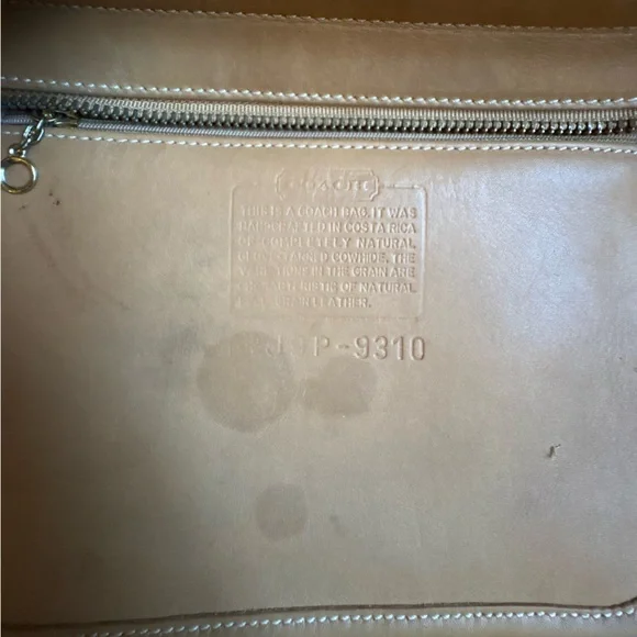 Vintage Coach Bleecker Pocket Zip | Costa Rica 1998 | 9310 | Great Condition - Picture 15 of 16